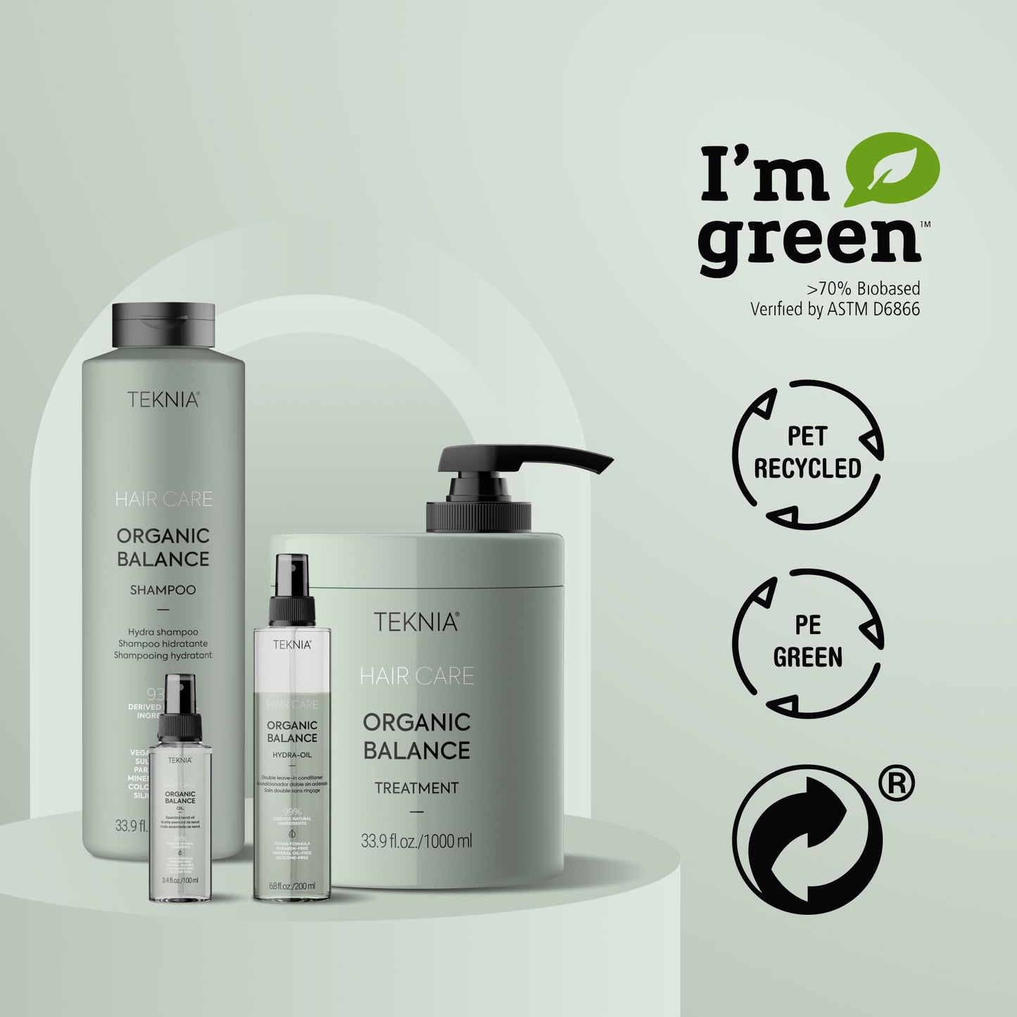 LAKMÉ Teknia Organic Balance Treatment, Hydrating Hair Mask, Deep Moisture Hair Treatment, 33.9 Fl Oz
