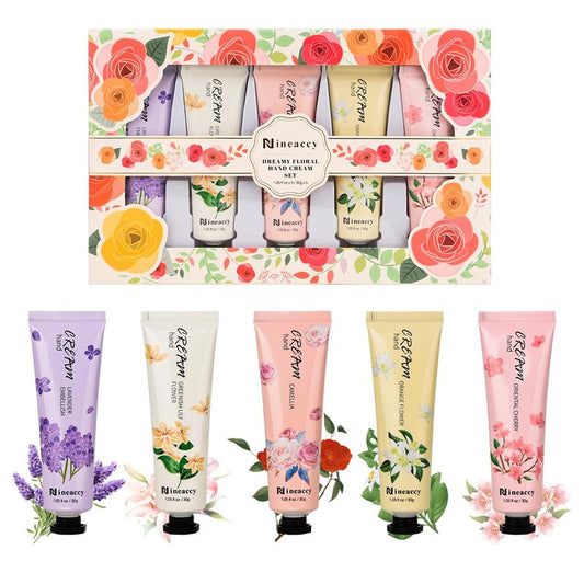 RMancipate Hand Cream Vegan Friendly,5 x 30ml, Pack of 5,for Dry Cracked Hands,Daily Moisturising hand Lotion gift set,Mothers Day gifts for women