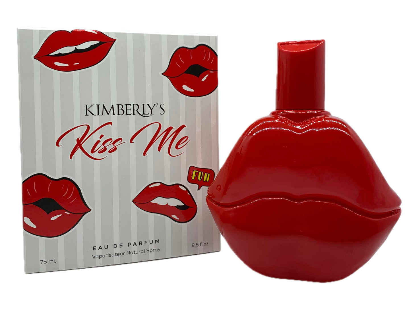 KIMBERLY'S KISS ME Women's Perfume 2.5 fl.oz. Eau de Parfum Spray (Pack of 2)