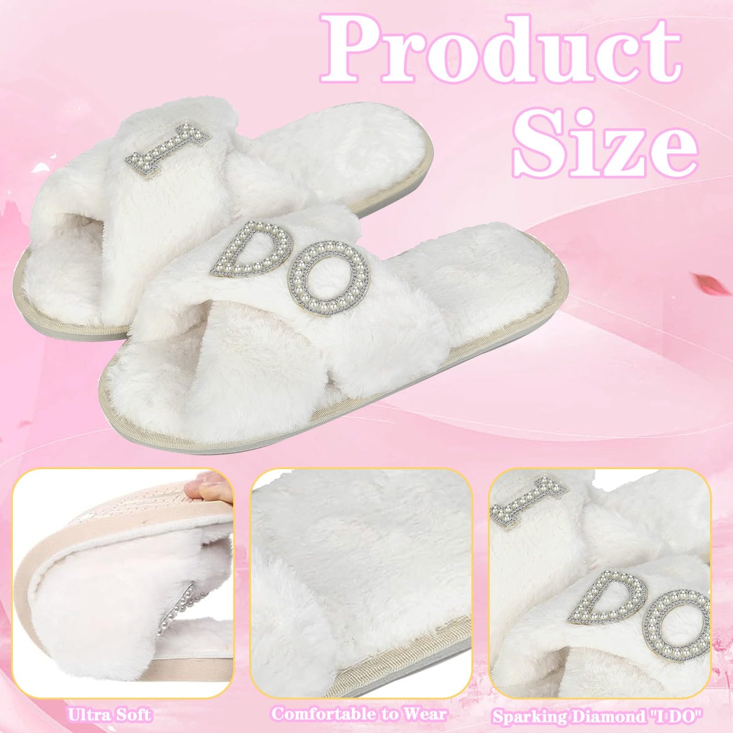 Bachelorette Gifts for Bride, Bride to Be Gifts, Bachelorette Party Decorations,Wedding Veil, Bride Makeup Bag, Bride Slippers, Bride Sash, Bride Hair Clip, Bridal Shower Gifts for Women Girls