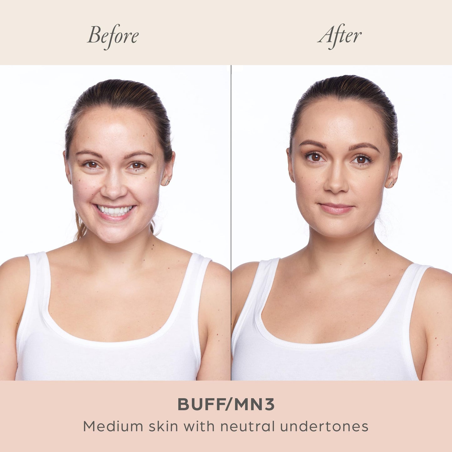 PÜR MINERALS 4-in-1 Love Your Selfie Longwear Foundation & Concealer, Full Coverage Liquid Foundation, Hydrating Formula, Cruelty Free