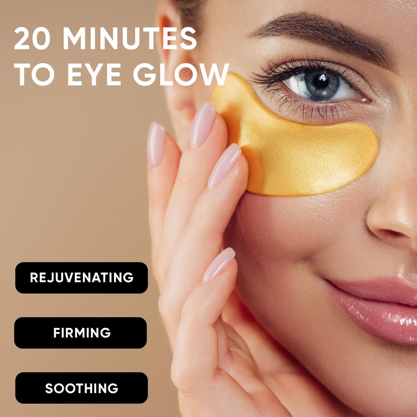 Celor Under Eye Patches for Puffy Eyes and Dark Circles - Eye Masks with Amino Acids & Collagen, Eye Care for Wrinkles - Birthday Gift for Women - Skincare Self Care