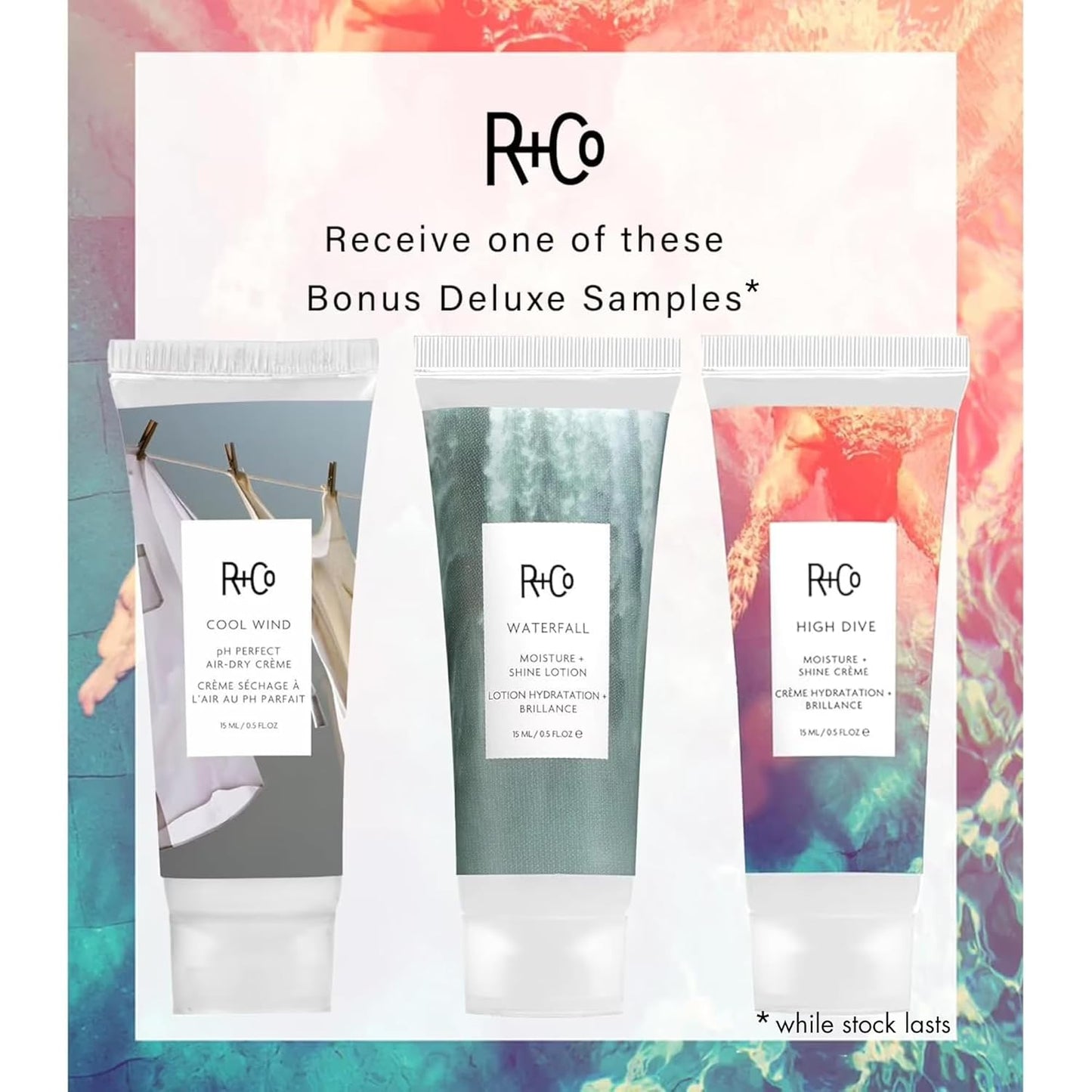 R+Co Atlantis Moisturizing B5 Shampoo & Conditioner Set - Deep Hydration for Dry, Damaged Hair | Vegan & Sulfate-Free, 8.5oz 2PK