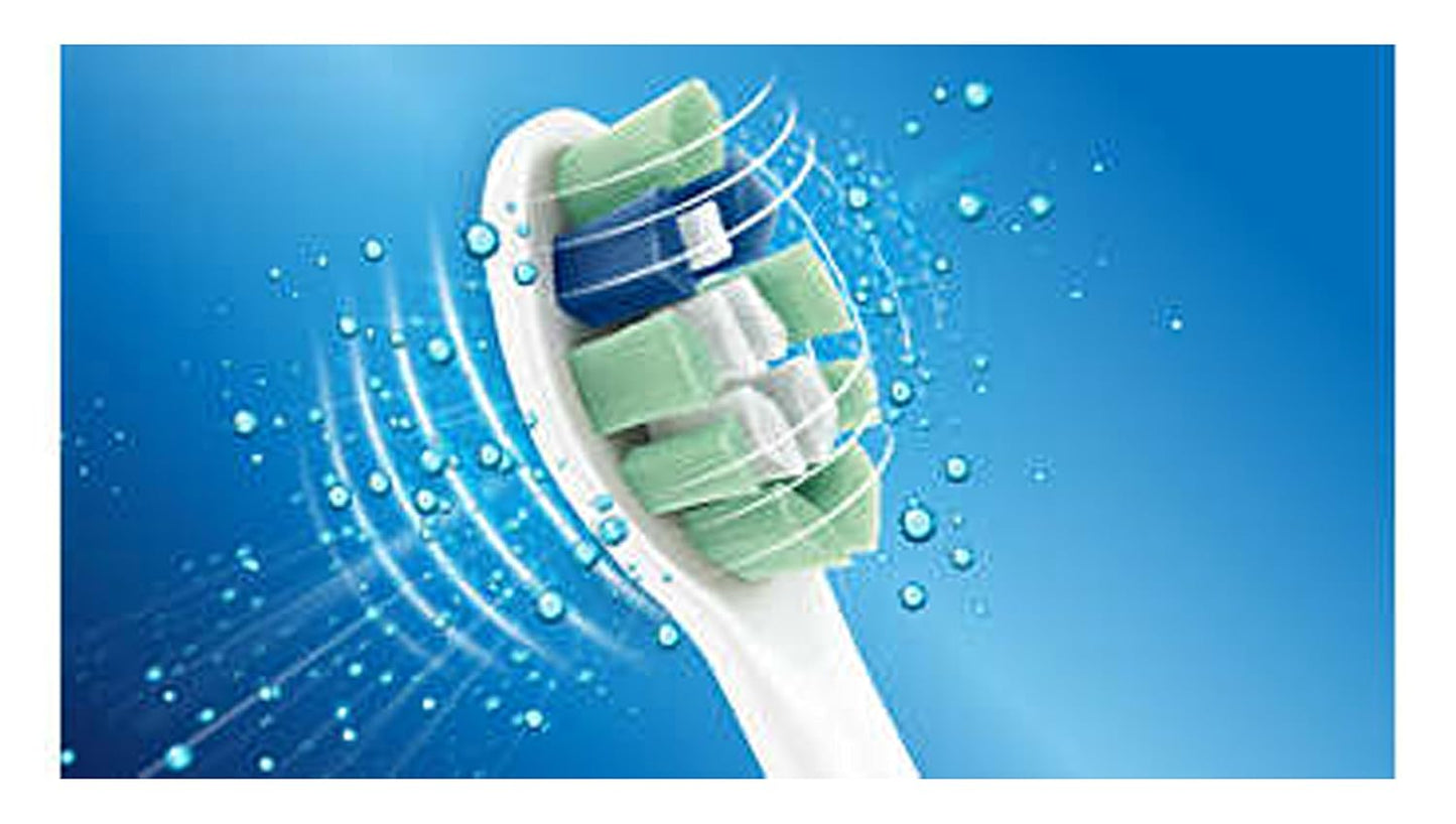 Philips Sonicare ProResults Plaque Control Toothbrush Heads - 3-Pack Replacement Heads, HX9023/64