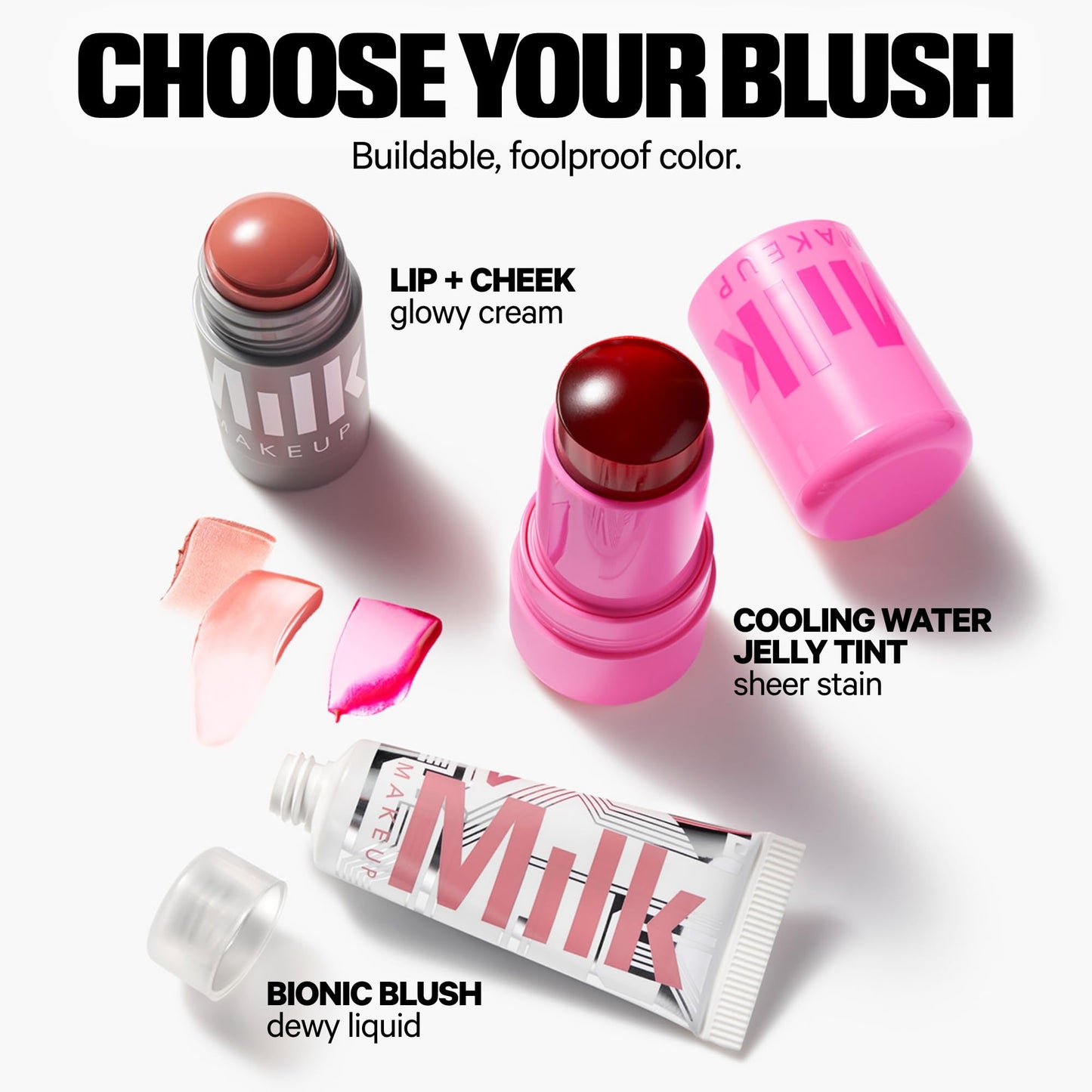 Milk Makeup Bionic Blush - Hydrating Liquid Blush - Buildable & Blendable - Hydrates & Improves Look of Skin - Vegan, Cruelty Free