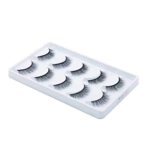 LaDulcie Wispy Lightweight & Comfortable, making your eyes shine. Tapered End Technology, Reusable, Cruelty-Free, Contact Lens Friendly, 5pairs/box (Wispy-314)