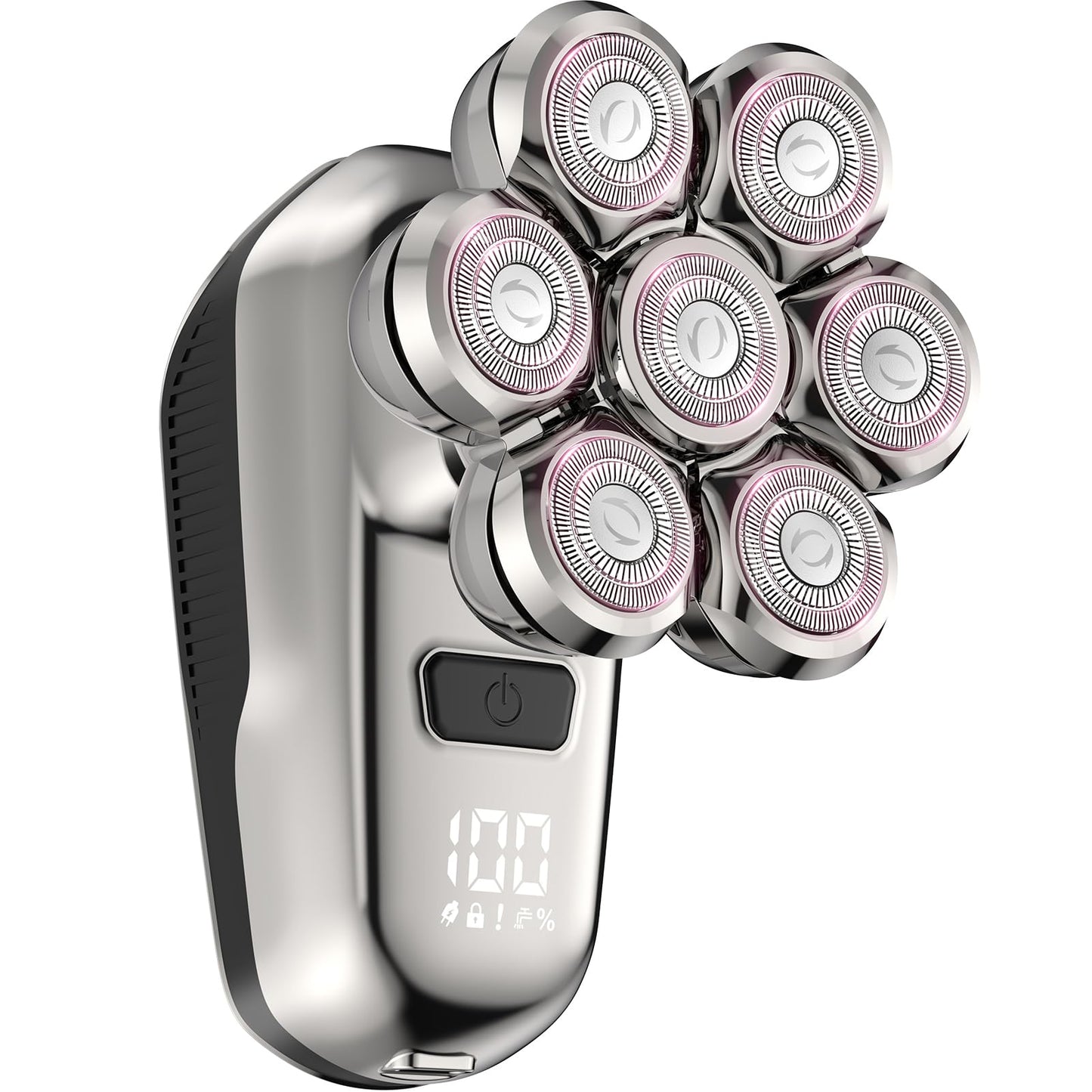 7D Floating Electric Razor for Women: Rechargeable & Waterproof Body Shaver, Painless Facial Razor Smooth Shaving for Lady Arms, Legs, Face, Underarms, Bikini - Stocking Stuffers Christmas Gifts