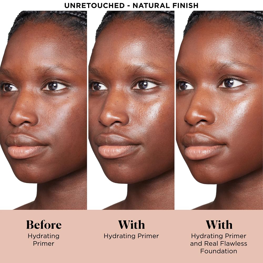Laura Mercier Pure Canvas Primer Hydrating, Improves and Extends Wear of Makeup, Natural Finish, Visibly Plumps Skin, Improves the Look of Fine Lines + Wrinkles, Travel Size