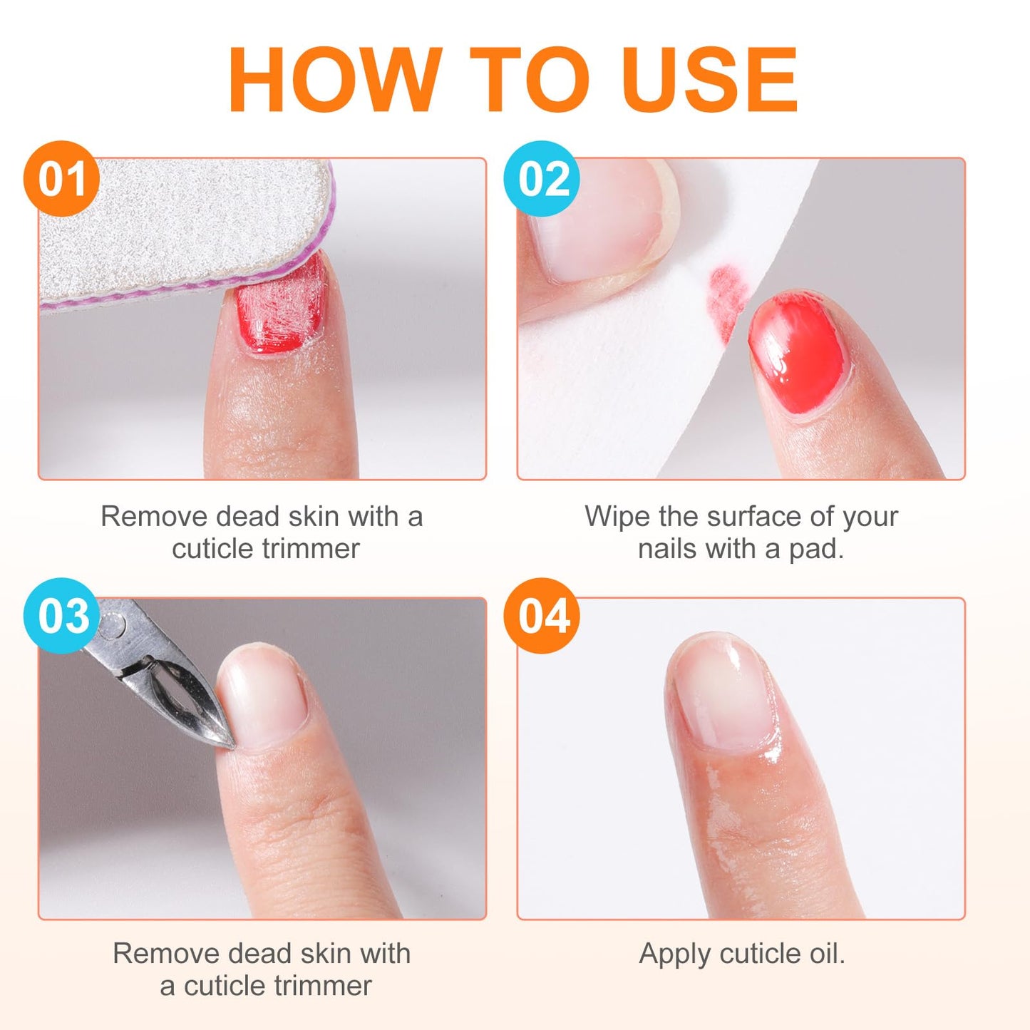 ANYINS Nail Polish Remover Pads