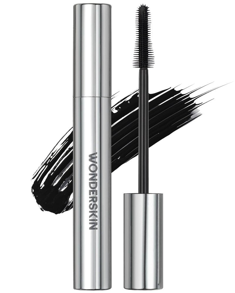 Wonderskin Black Mascara | Lengthening, Volumizing & Curling Formula for Stunning Lashes