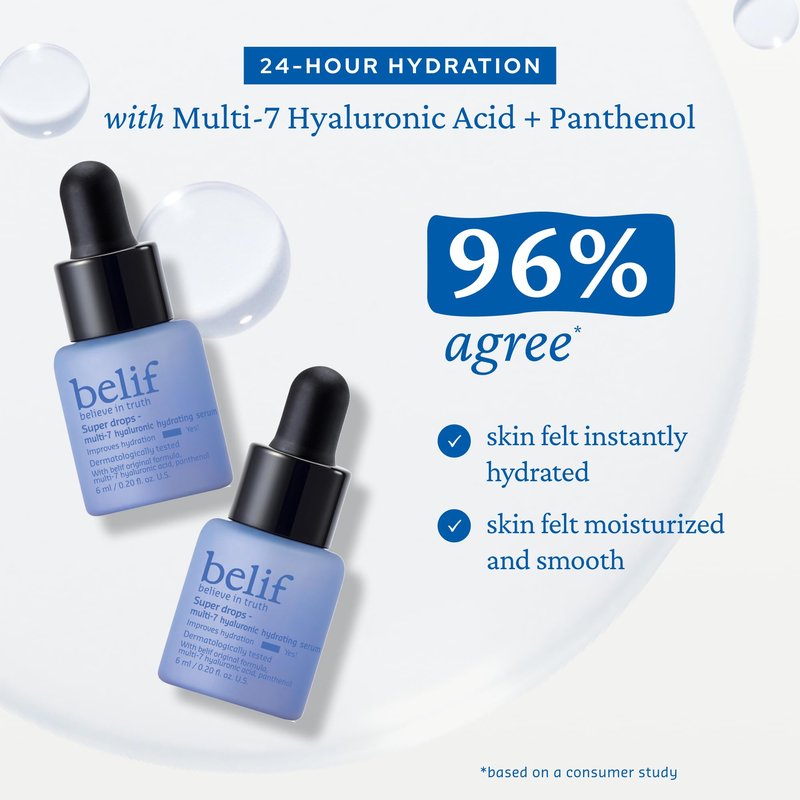 belif Discover Glowing Skin Trial Kit: Firming, Hydrating, Vitamin C Serum, Hyaluronic Acid, 5% Niacinamide, Retinol, Korean Skin Care, Gift for Mom