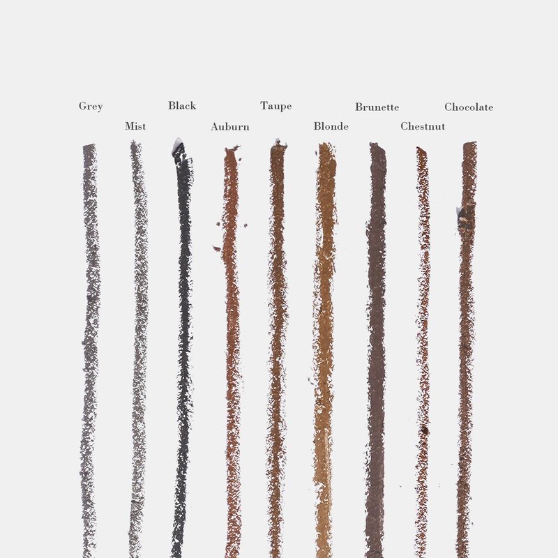 Grey Eyebrow Pencil for Older Women, Natural Brow Pencil for Grey Hair, Ultra-Fine Hair Stroke Eyebrow Pencil with Spoolie, Waterproof & Long-Lasting, No Harsh Dark Look, YES.EYE DO