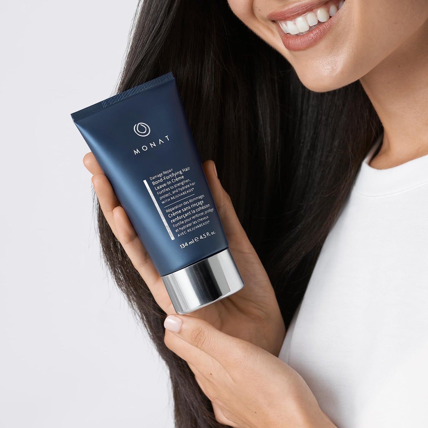 MONAT Damage Repair Hair Crème - Fortifying Leave-In Conditioner with Neroli & Orange Flower | Enhances Shine & Reduces Frizz
