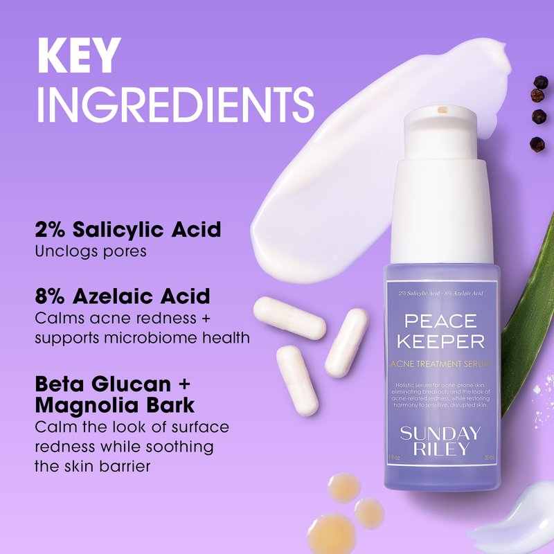 Sunday Riley Women's Peace Keeper Treatment Serum