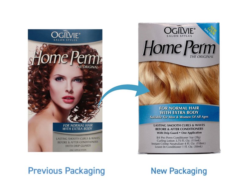 Ogilvie Home Perm The Original Normal Hair With Extra Body, 1 Each (Pack of 2)