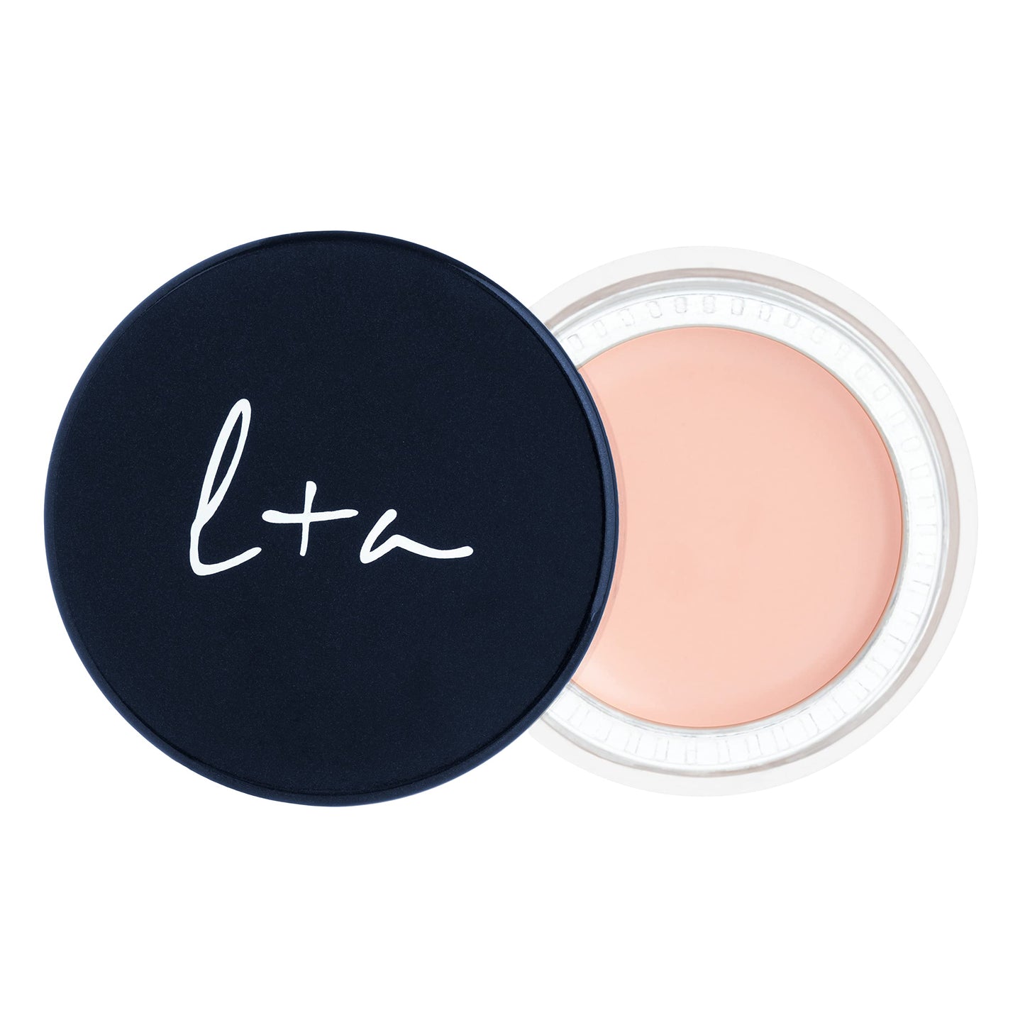Lune+Aster Undereye Corrector - Creamy Balm for Dark Circles to Brighten, Smooth, and Hydrate | Formulated with Hyaluronic Acid, Vitamins C + E | Sponge, Brush & Fingertip-Friendly | Made in USA