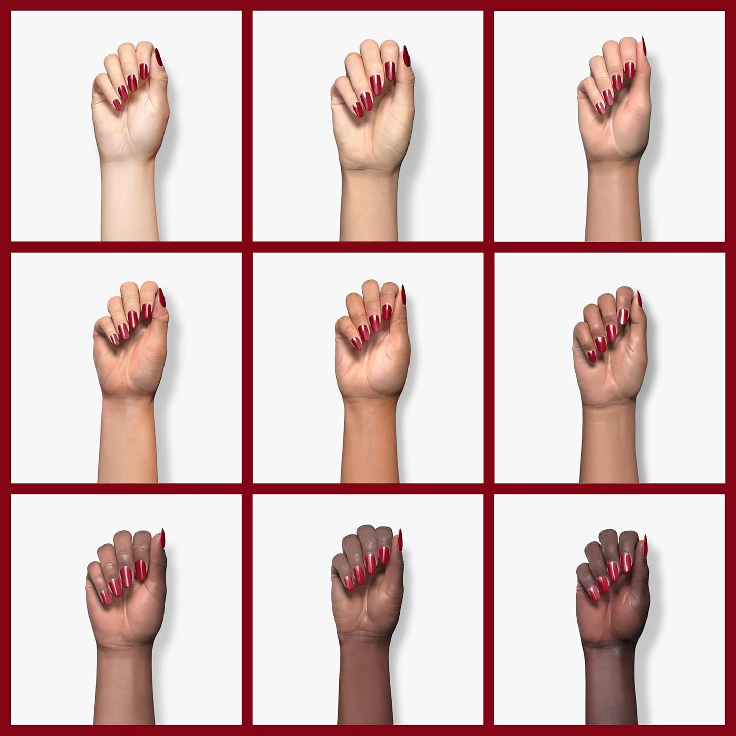 DaniPro Nail Polish - Always Be True Deep Red | Vegan Formula with Biotin & Vitamins, 0.5 oz