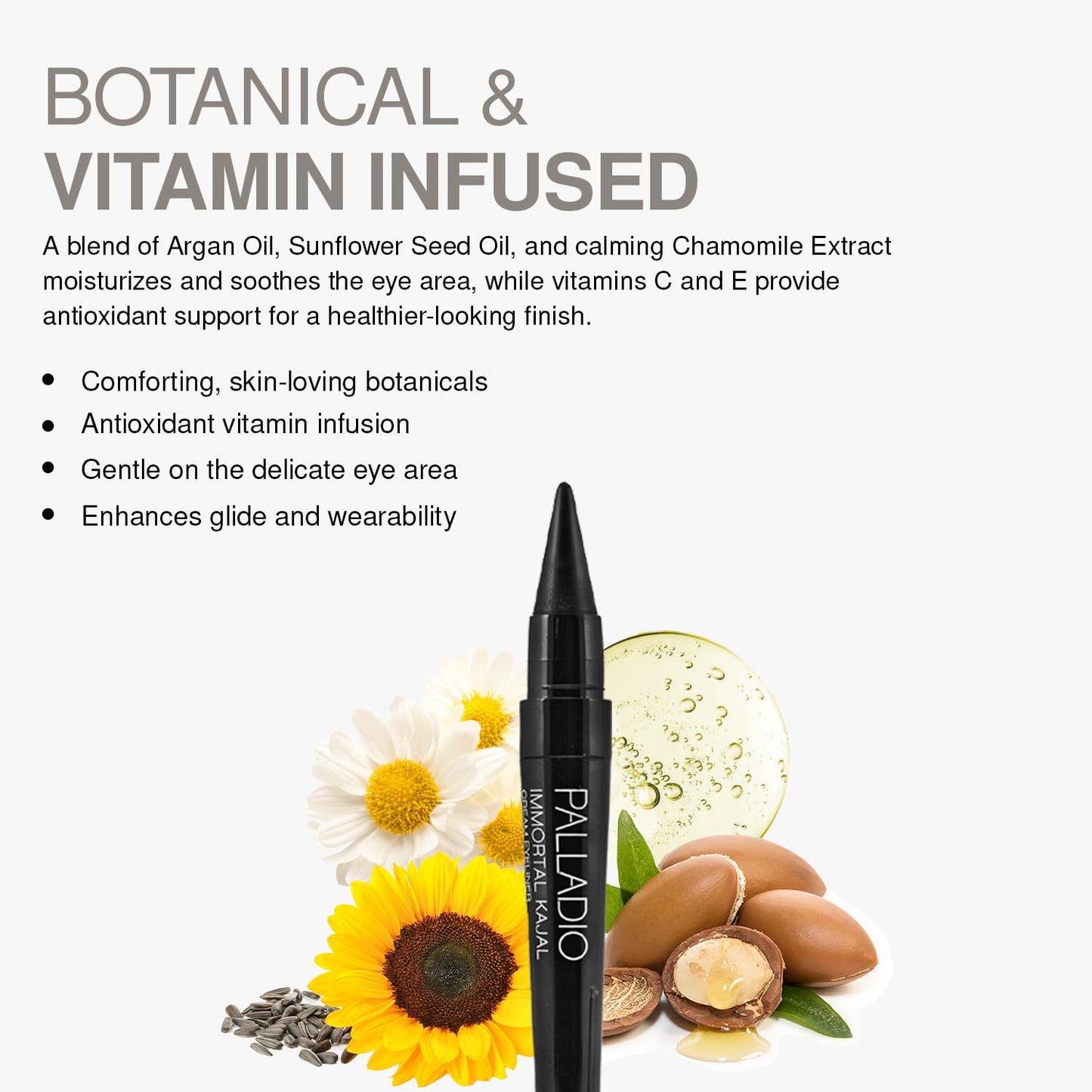 Palladio Immortal Kajals Lasting Cream Eyeliner Power