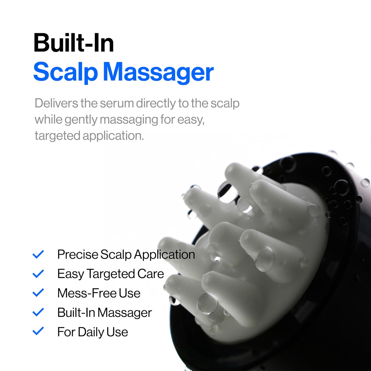Refilled cADPR Booster Plus Balancing Hair Growth Serum | Lightweight Moisture Scalp Care for Thin & Weak Hair | Non-Greasy Care with Built-In Scalp Massager | Cytokine, Biotin for Dry Scalp