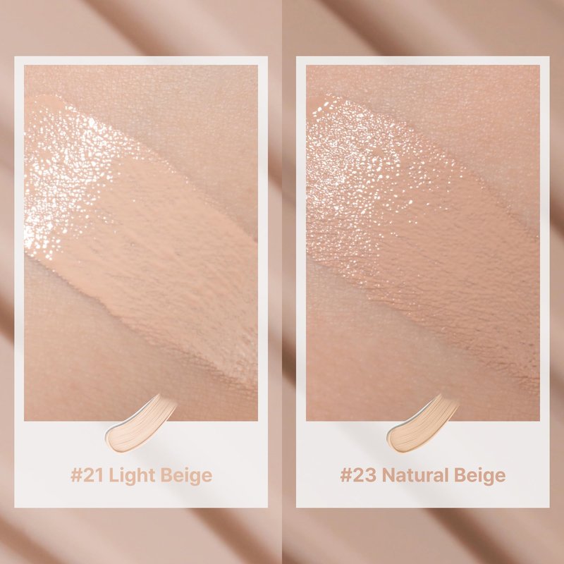 TROIAREUKE A+ Cushion Foundation (Shade 21) I Natural Coverage Foundation Makeup, Moisturizing Finish for Sensitive, Oily, Combination Skin, Skin Care Cushion I Korean Aesthetic Makeup