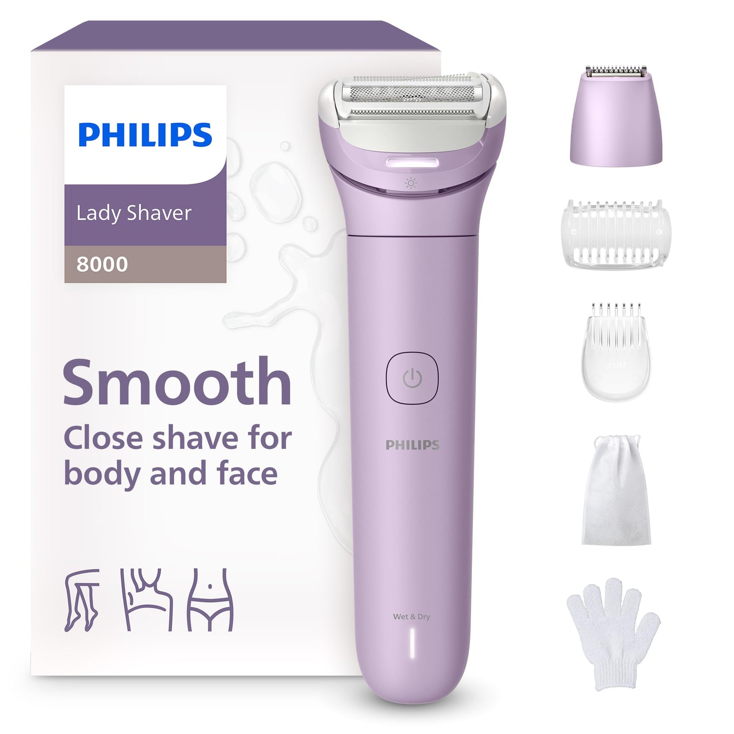 Philips Lady Electric Shaver for Women, Cordless