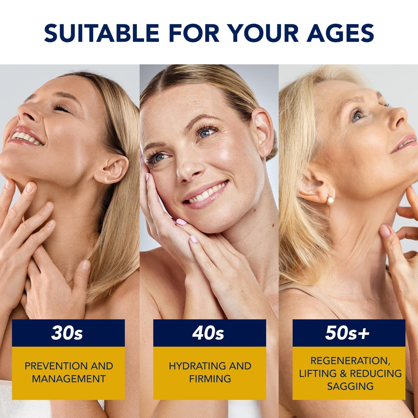 ElySeoul Korean Neck Cream for Firming & Tightening: Neck & Chest Anti-Aging Treatment for Crepey Sagging Skin & Wrinkles