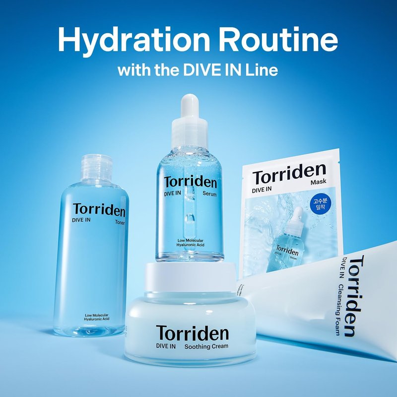 Torriden DIVE IN Skin Booster 200ml (6.76 fl. oz.) | Deep Nourishing Facial Toner for Dry, Sensitive Skin | Hyaluronic Acid, Panthenol, Ceramide