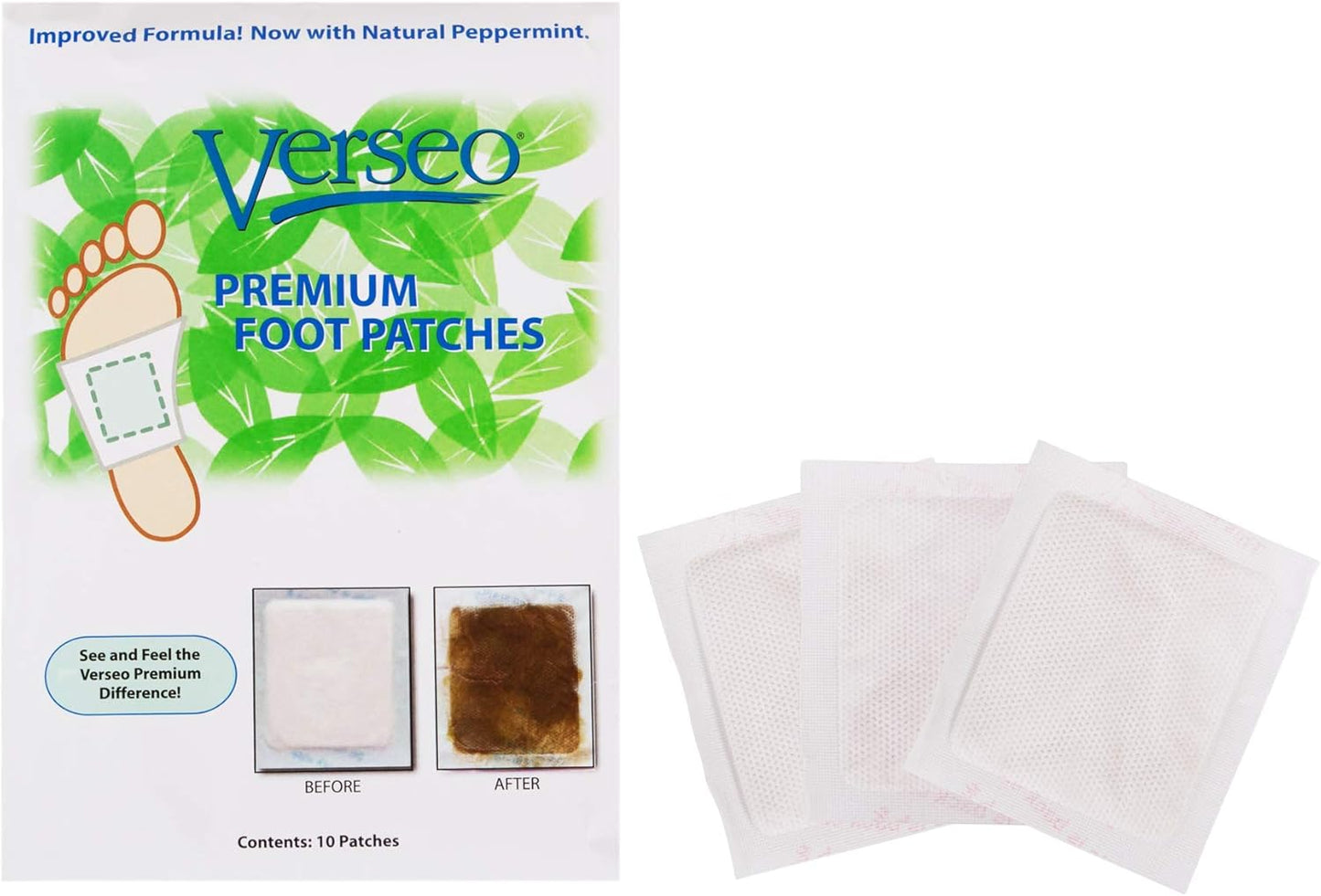 Overnight Cleansing Foot Pads - Tourmaline Detox Pads to Energize Your Body | 90 Count