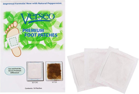 Overnight Cleansing Foot Pads - Tourmaline Detox Pads to Energize Your Body | 90 Count