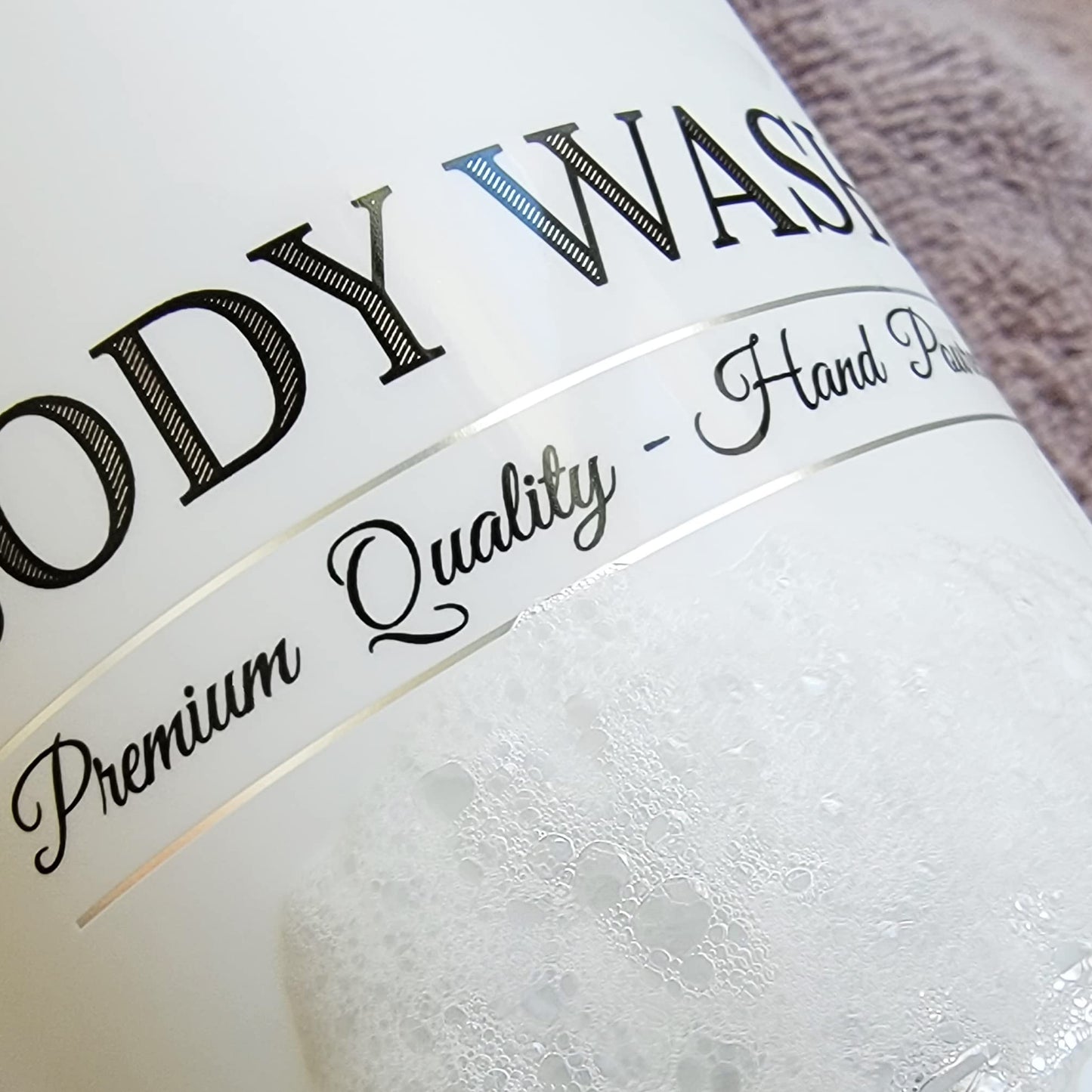 Clear Refillable Shampoo and Conditioner Bottles - Body Wash, Shampoo and Conditioner Dispenser - PET Plastic Shampoo Bottles Refillable with Pump - Waterproof Labels - 16 oz, 3 Pack (White Plastic)