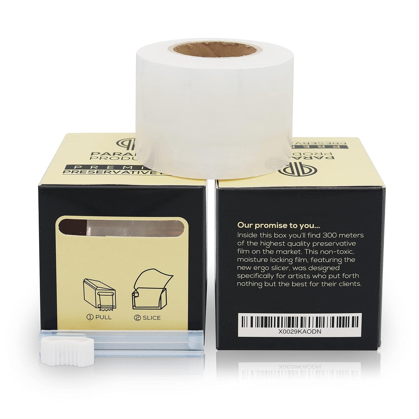 Premium Preservative Film | Plastic Wrap for Brow & Lash PMU - BPA Free, 300m, 2-Pack - Ideal for Lamination & Microblading