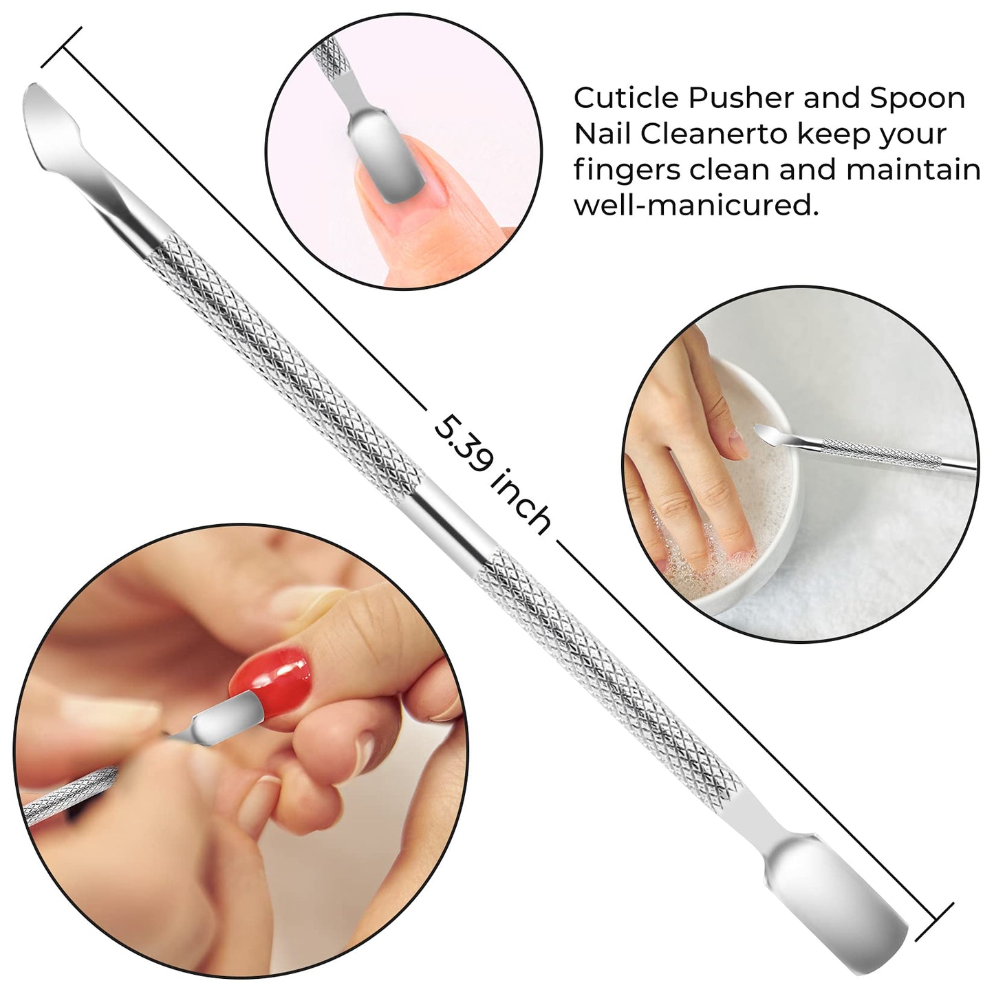 JTIEO 9 Pack Toenail Clippers, Ingrown Toenail Removal Kit, Heavy Duty Toe Nail Clippers for Thick Nail for Seniors, Professional Ingrown Toenail Tools Ingrown Toenail Clippers for Men (Black)