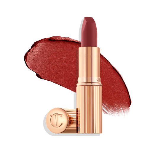 Charlotte Tilbury Matte Revolution Lipstick - Long Lasting, Matte Lipstick with Buildable Color & Lip-Loving Ingredients - Creamy, Easy to Blend Formula - Walk Of No Shame
