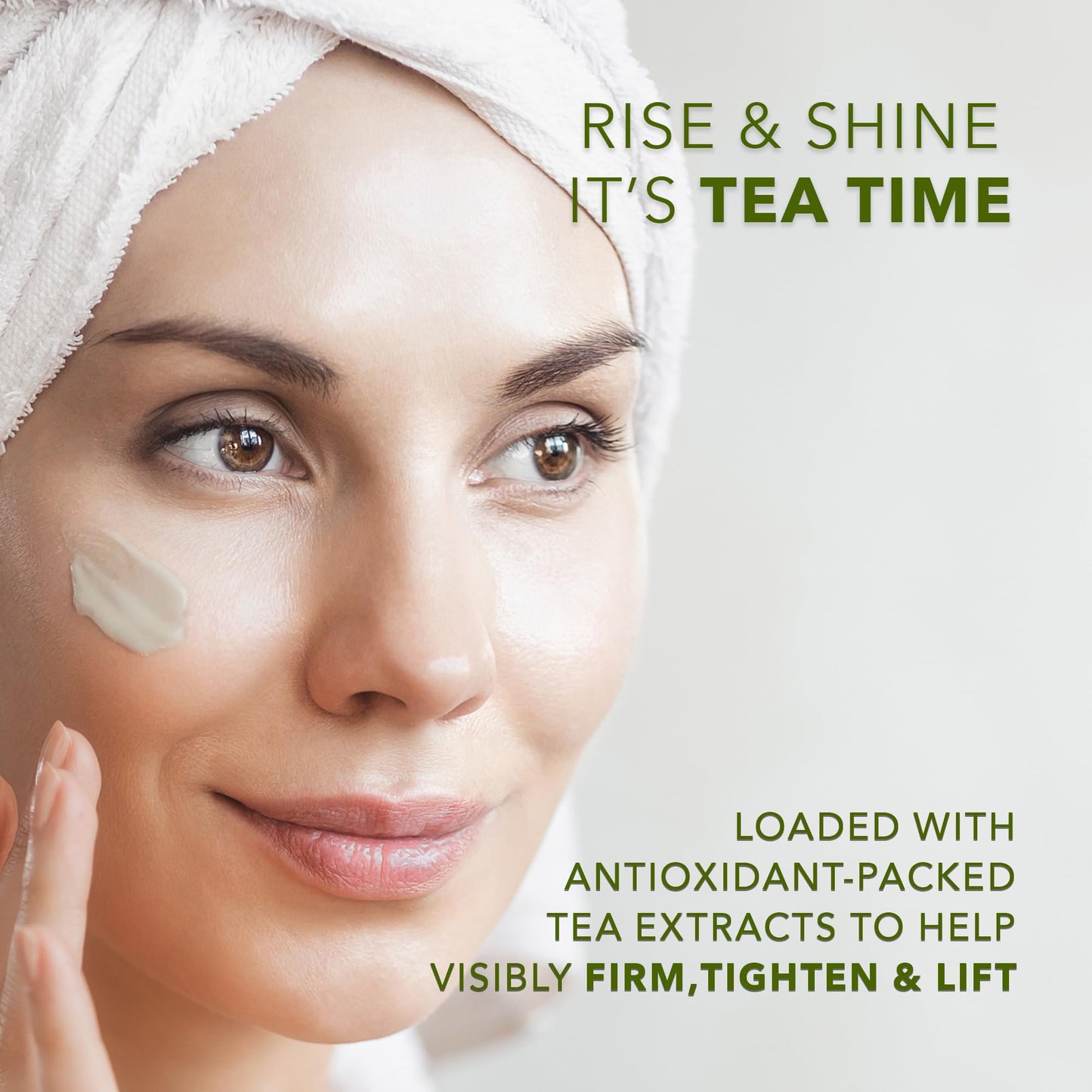 Earth To Skin Tea Time White Tea Day Cream - Moisturizer Face Cream with Hyaluronic Acid, Shea Butter and Glycerin - Smooth and Nourish Skin All Day - Face Moisturizer for Dry Skin Care - 4 fl oz