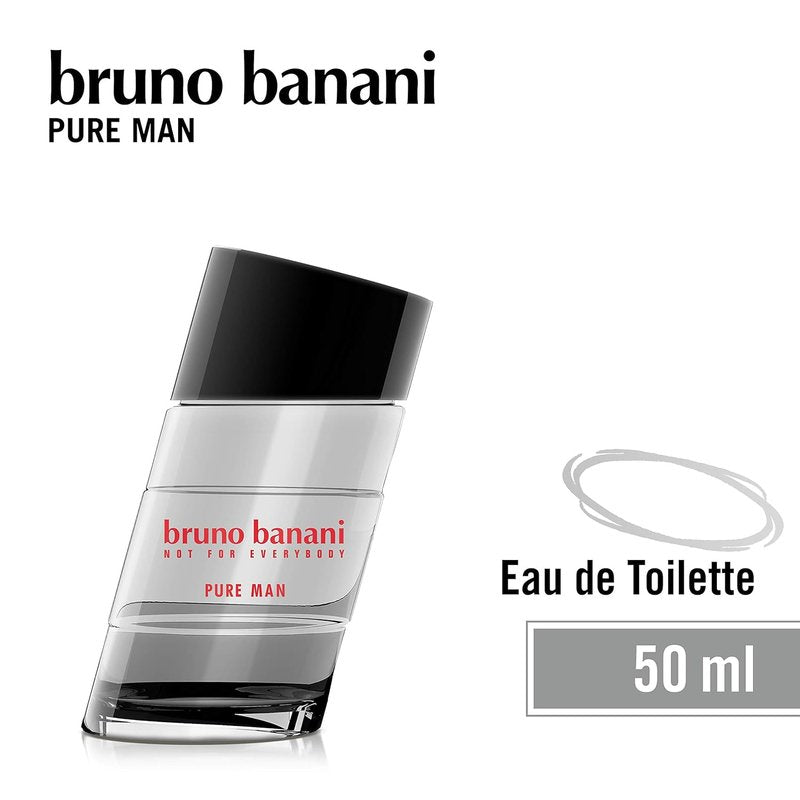 Bruno Banani Pure MAN EDT - 50ml Men's Fragrance | Fresh & Invigorating Scent