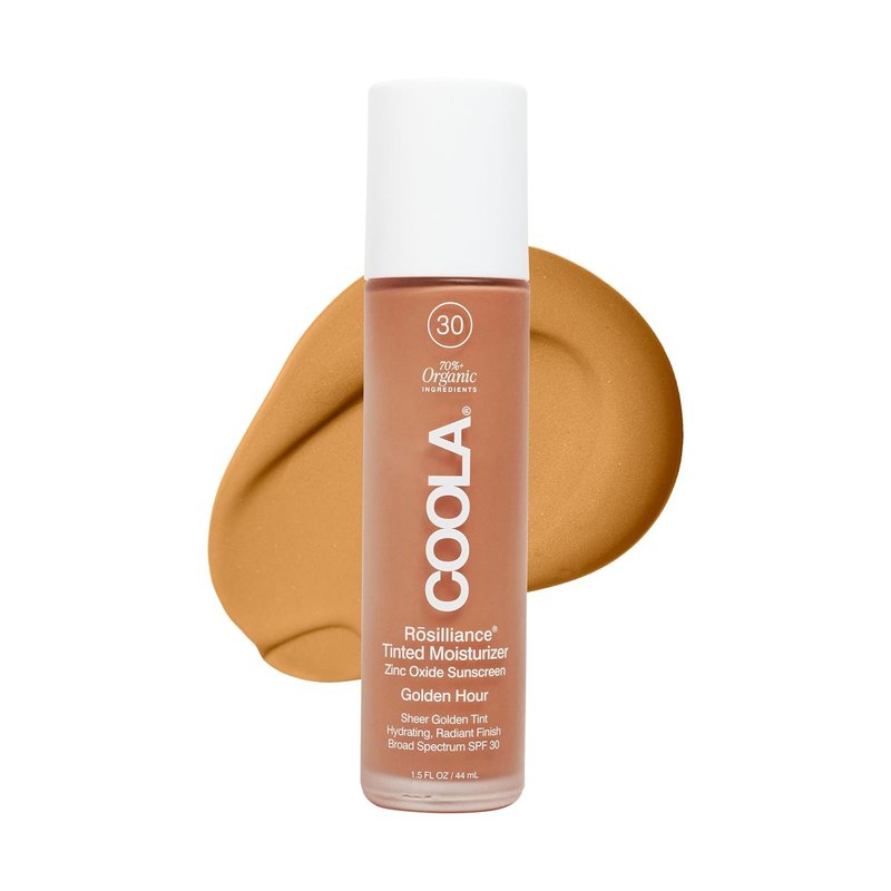 COOLA Organic Tinted Moisturizer with SPF 30 - Dermatologist Tested, 1.5 FL Oz