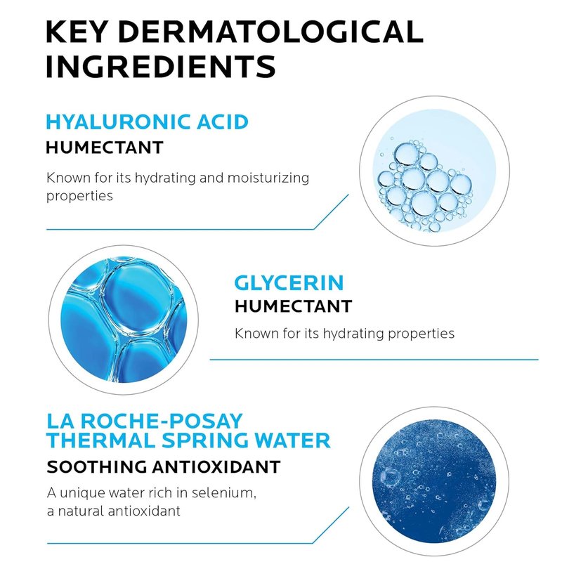 La Roche-Posay Hydraphase Intense Hyaluronic Acid Eye Cream - Reduces Under Eye Bags & Puffiness | 0.5 Fl Oz