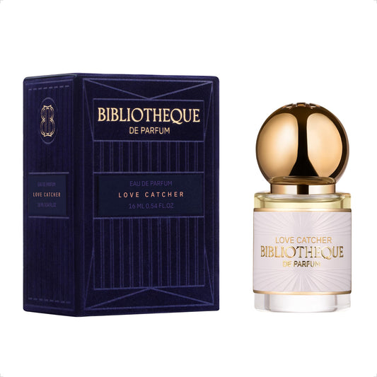 Bibliotheque de Parfum Love Catcher Eau de Parfum Spray - Fresh Citrus Perfume for Women - Long Lasting Fragrance with Notes of Magnolia, Tangerine, Pink Pepper, Bergamot & Musk - 0.54 Ounce