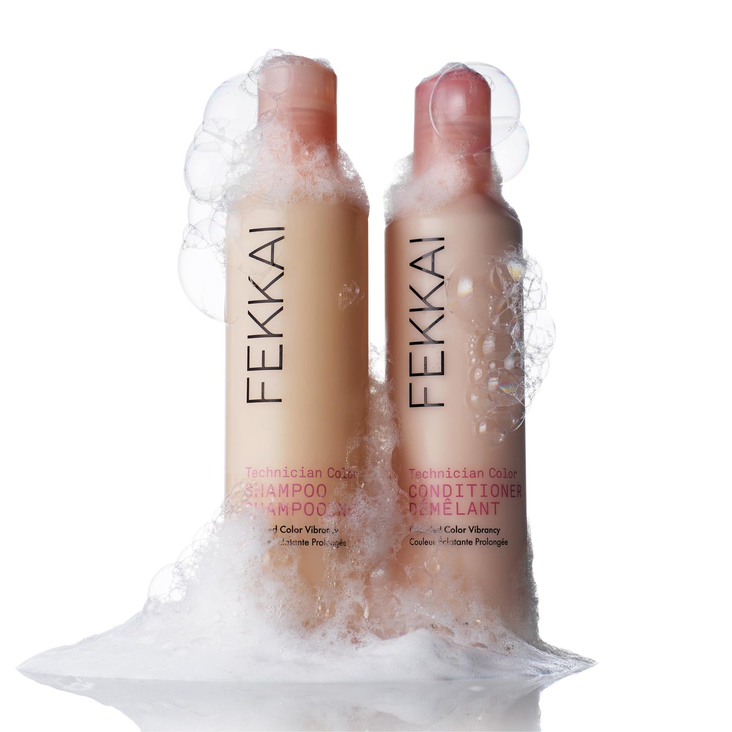 FEKKAI Technician Color Shampoo - 1 Liter - Extends Vibrancy of Color-Treated Hair - Free of Sulfates, Parabens, Phthalates - Vegan, Cruelty-Free