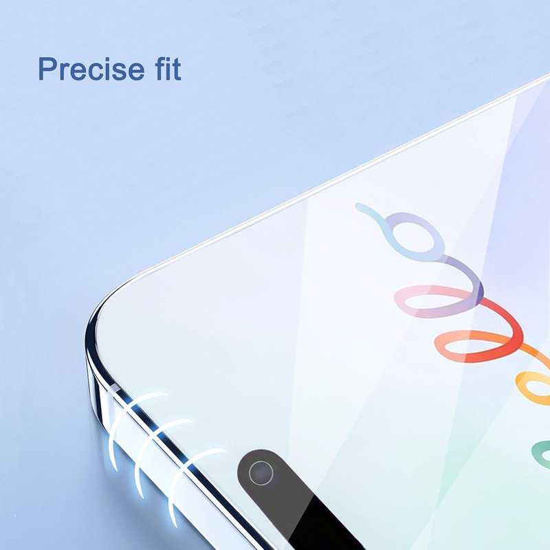 Ailun 3-Pack Tempered Glass Screen Protector for iPhone 17 Pro Max - 6.9 Inch, Installation Frame, Case Friendly
