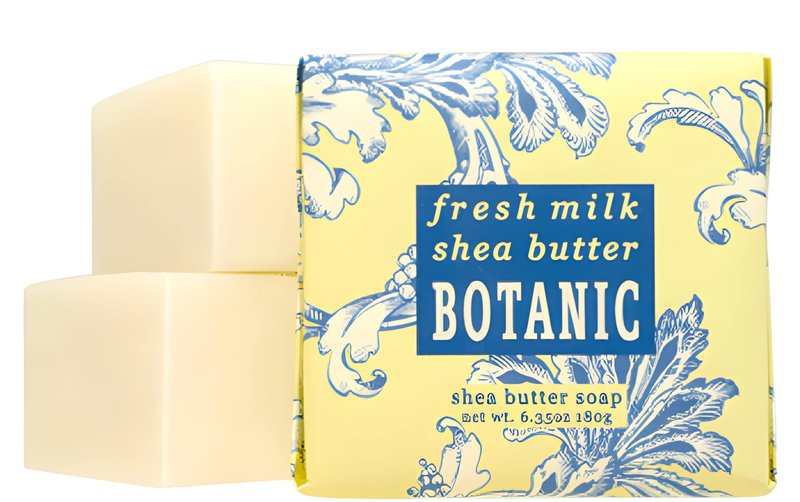 Greenwich Bay Body Care Spa Quartet - Hand Soap, Lotion, Body Butter, and Soap Bar Square - Luxurious Shea Butter Skin Care in Captivating Botanical Scents (Passion Flower & Olive Oil)