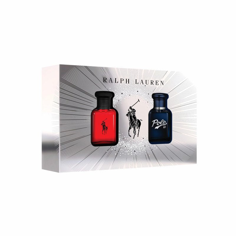 Ralph Lauren - World of Polo Men's Cologne Duo Trial Set ($60 Value) - Polo Red & Polo 67 - Eau de Toilette - 2-Piece Set - Travel Size - 0.5 Fl Oz Each