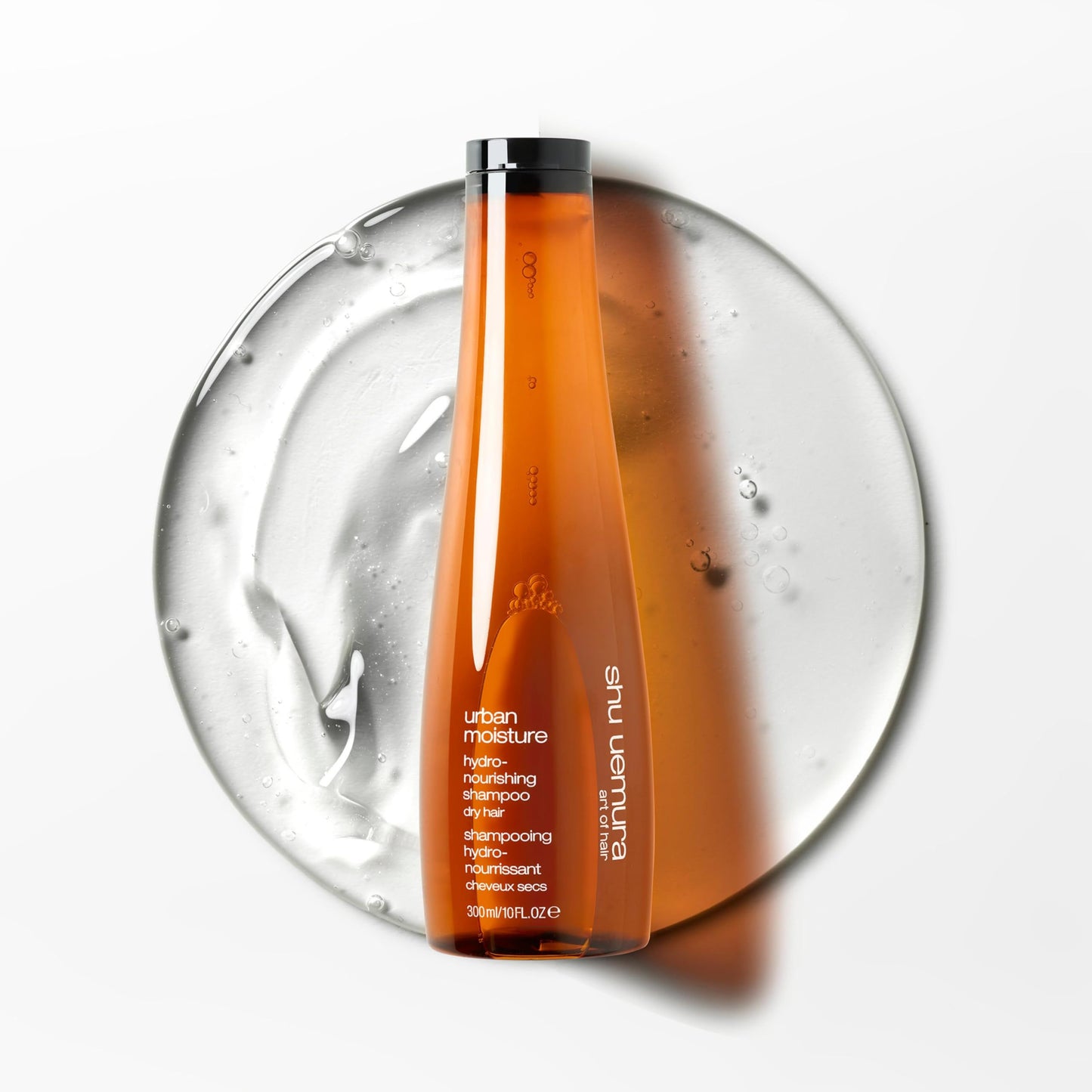 shu uemura art of hair Urban Moisture Deep Hydration Shampoo - Intensely Nourishes and Cleanses, Reduces Frizz and Adds Shine, 10 Fl Oz