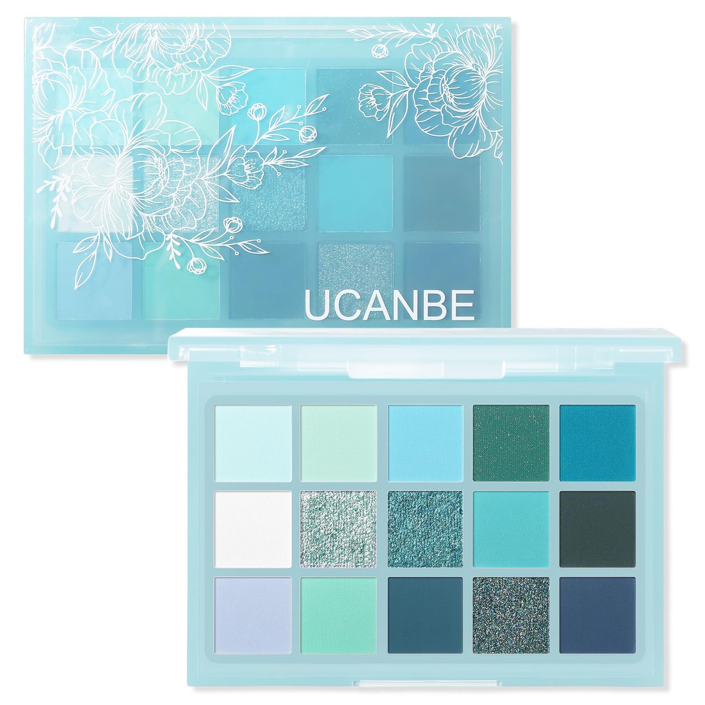 UCANBE 15 COLORS MAKEUP EYESHADOW