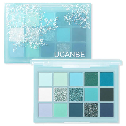UCANBE 15 COLORS MAKEUP EYESHADOW
