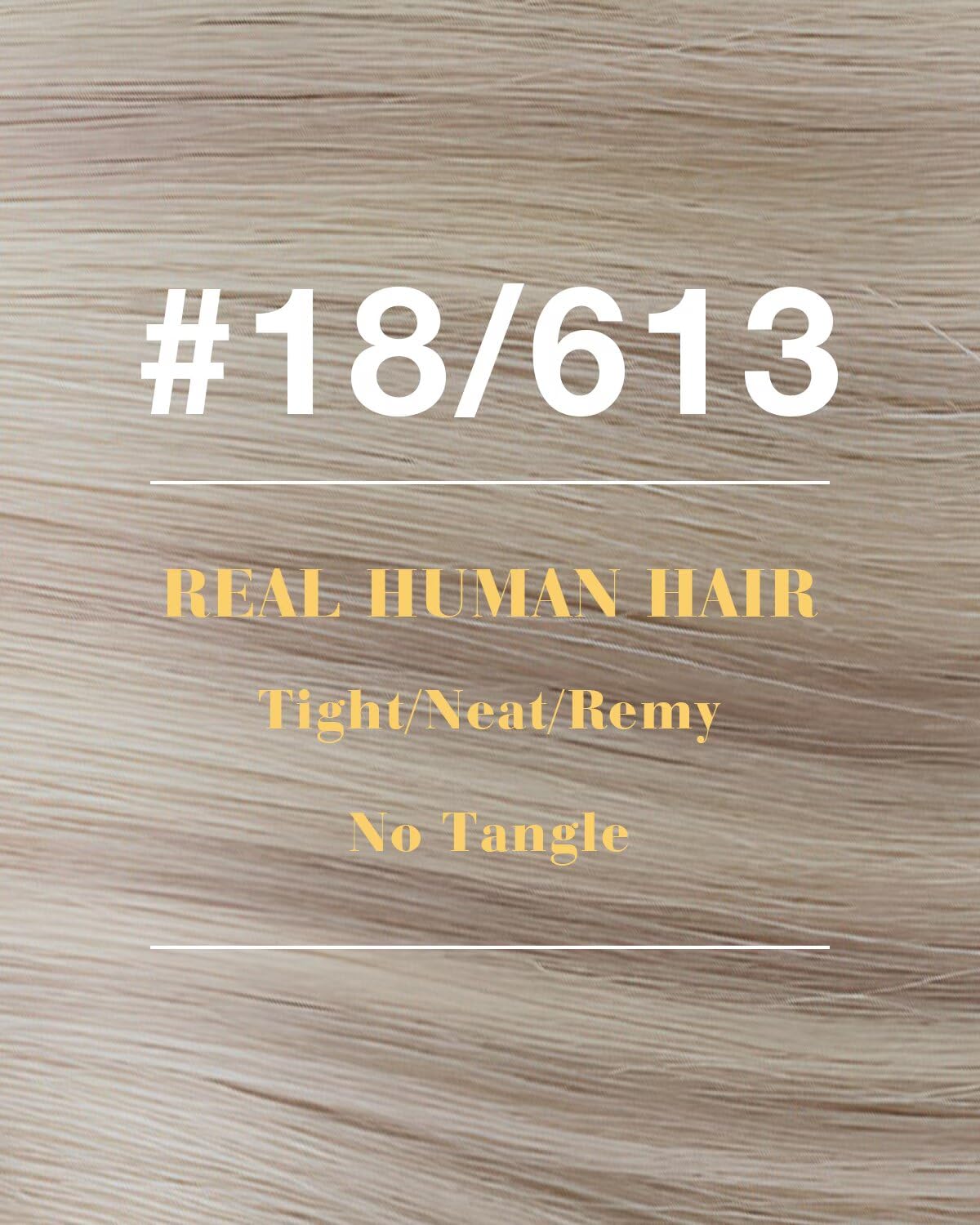 Hetto Weft Hair Extensions Human Hair Ash Blonde Highlight 14 In 80g Office