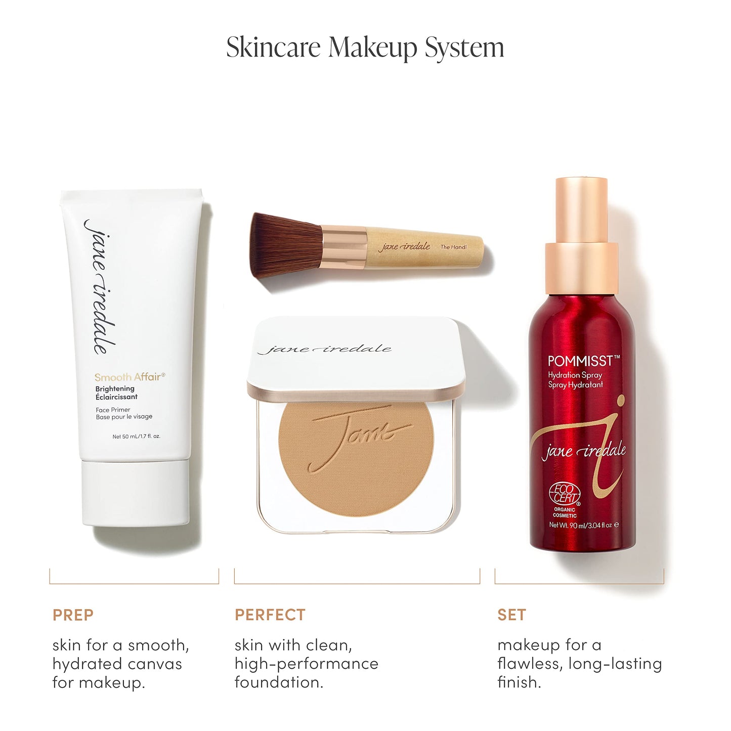 Jane Iredale Smooth Affair Facial Primer and Brightener, 1.7 Fluid Ounce