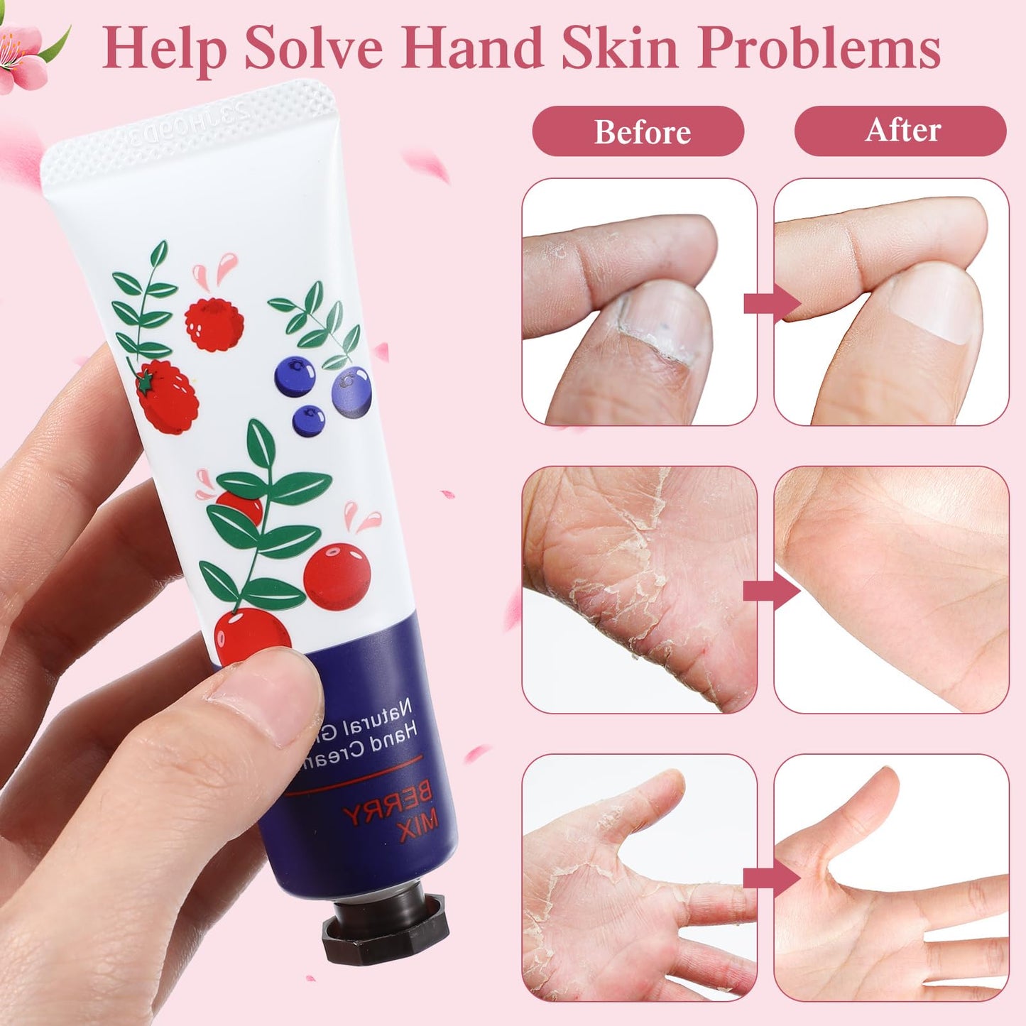 Dansib 120 Pack Hand Cream Gifts Set for Women Mothers Day Gifts for Mom Mini Lotion Bulk for Dry Cracked Hands, Mini Hand Lotion for Nurse Gifts,bridesmaid Gifts,teacher Appreciation Gifts,10 Styles