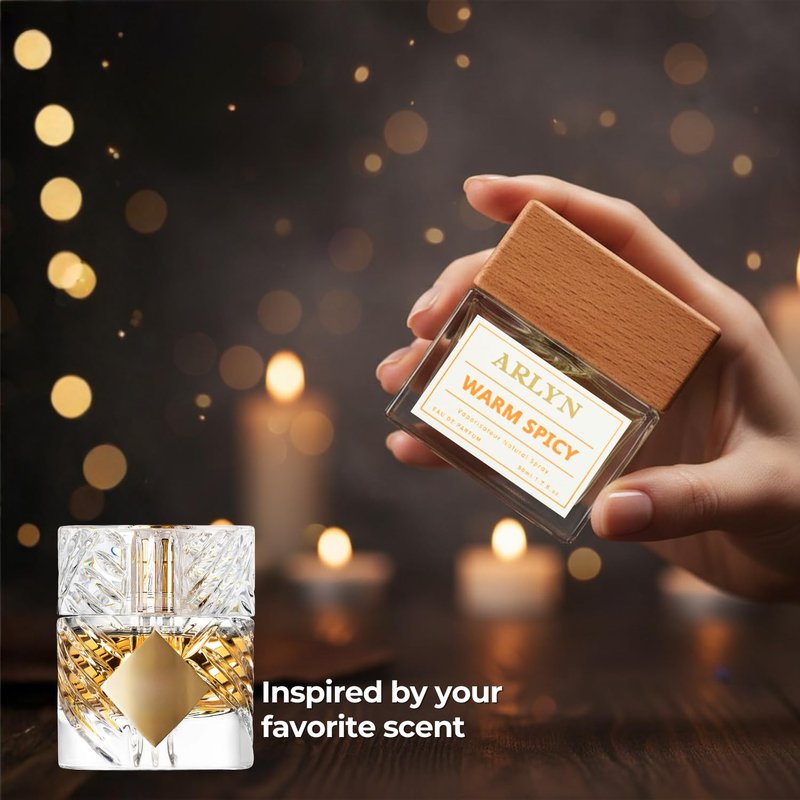 Warm Spicy Eau De Parfum | Long-Lasting Unisex Fragrance with Sandalwood, Vanilla & Cinnamon - 50ml / 1.7 oz