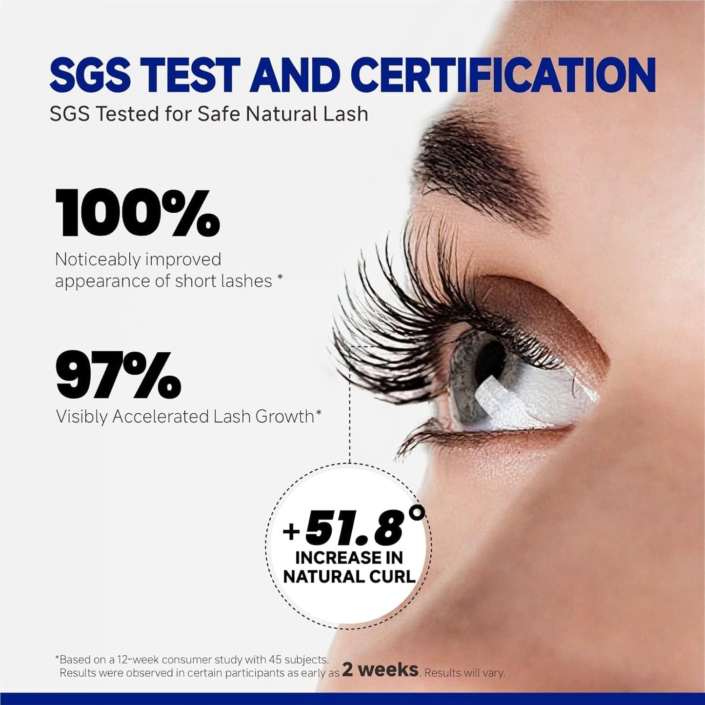 Eyelash Growth Serum - Advanced Peptide Formula for Fuller, Thicker Lashes | Vegan & Cruelty-Free (5mL)